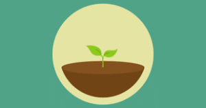 Forest app focus timer with tree growth productivity concept
